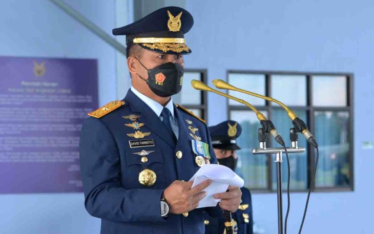 Danlanud Sultan Hasanuddin Pimpin Upacara Peringatan Ke-76 Hari TNI AU