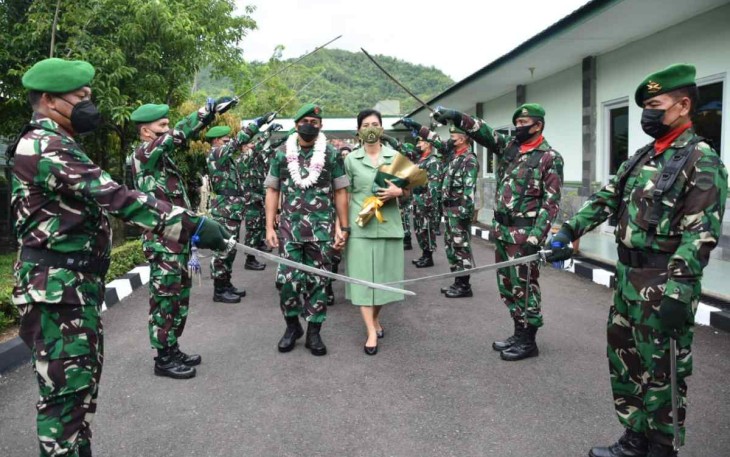 Tradisi Pedang Pora, Korem 023/KS Melepas Danrem 023/KS