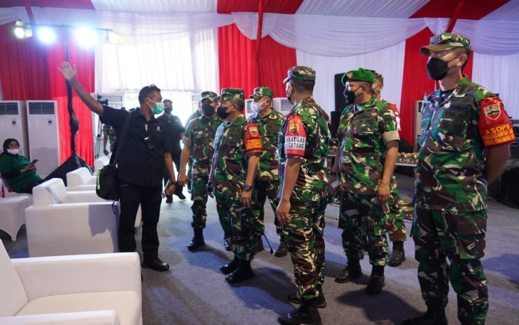 Pangdam I/BB Cek Kesiapan Prajurit PAM Wakil Presiden RI