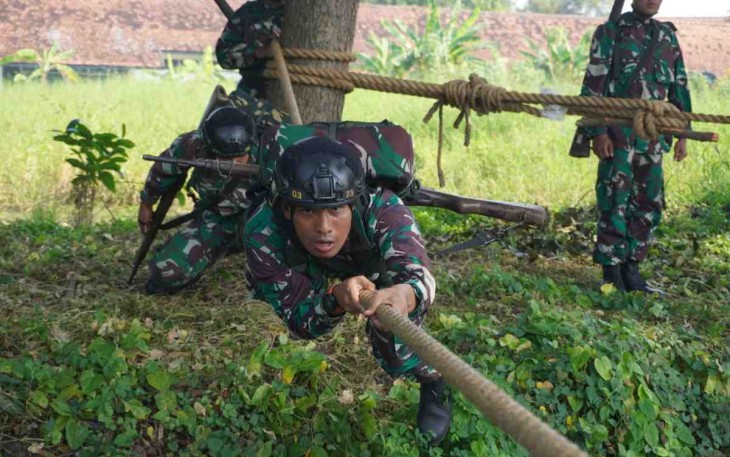 363 Siswa Diktukpa TNI AL Angkatan 52 Ikuti Lattek Berganda