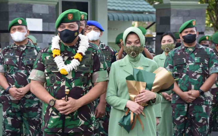 Korem 023/KS Gelar Tradisi Penyambutan Pejabat Baru Danrem 023/KS