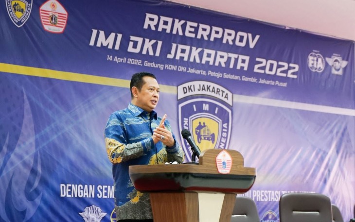 Buka RAKERPROV IMI DKI Jakarta, Bamsoet Dorong Peningkatan Prestasi Olahraga Otomotif
