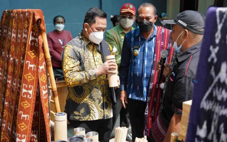 KemenKopUKM Dorong Koperasi Sektor Produksi Bambu Kab. Ngada