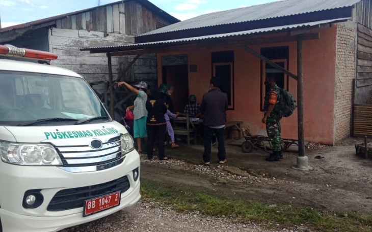 Door to Door, Babinsa Salak Sosialisasi Vaksinasi Booster Ke Warga 