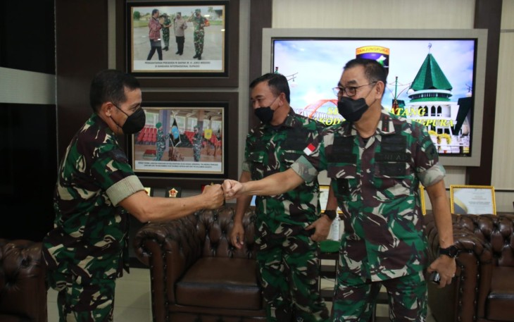 Pangdam XII terima Sahli Kasad bidang ekonomi Mayjen TNI Bambang  Supardi