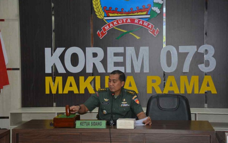 Kasrem 073 Letkol Czi Hendro Edi Busono