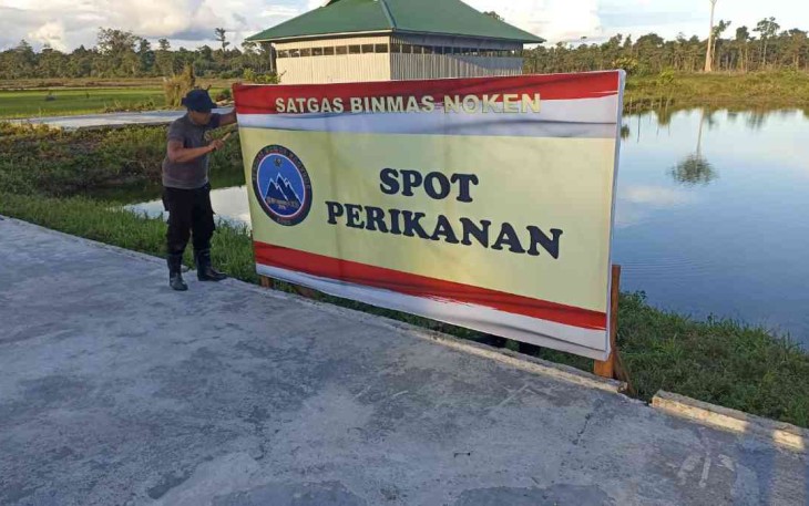 Papan spot perikanan tingkatkan perekonomian warga Yohukimo. Jum'at (13/05/2022)