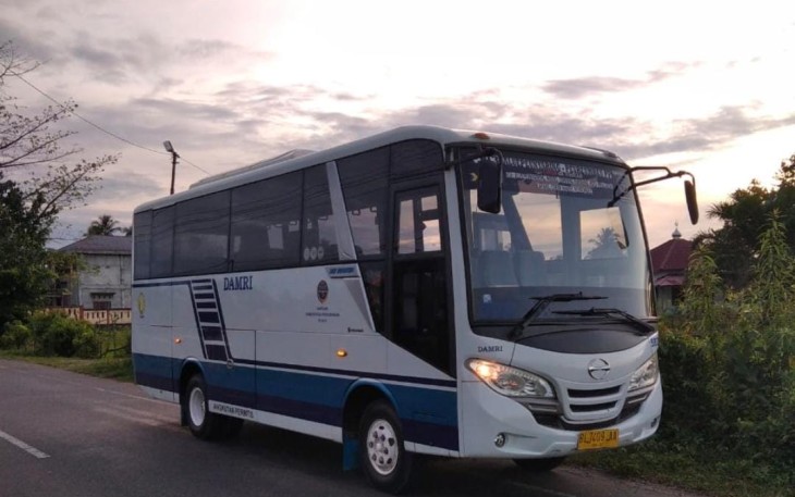 DAMRI merambah wilayah Aceh hingga ke pelosok. Rabu (18/05/2022)