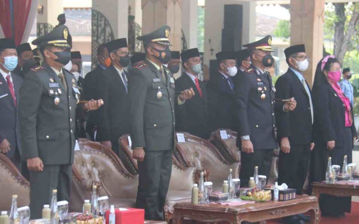 Peringatan Harkitnas di pendopo Wedya Graha Kabupaten Ngawi. Jum'at (20/05/2022)