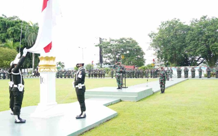 Peringatan Harkitnas di Korem 091/ASN