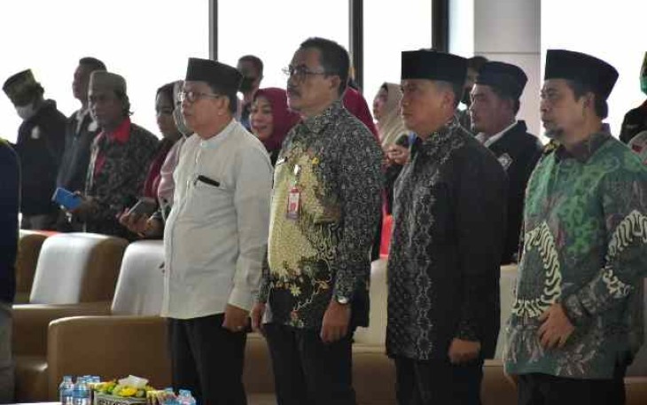 Pelantikan pengurus Pusaka di gedung Olah Bebaya