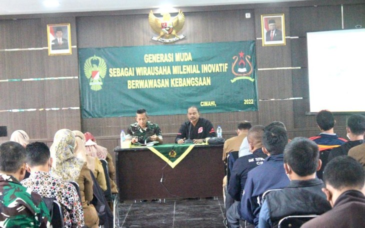 MoU kerjasama pembinaan olahraga Disjasad bersama KONI kota Cimahi