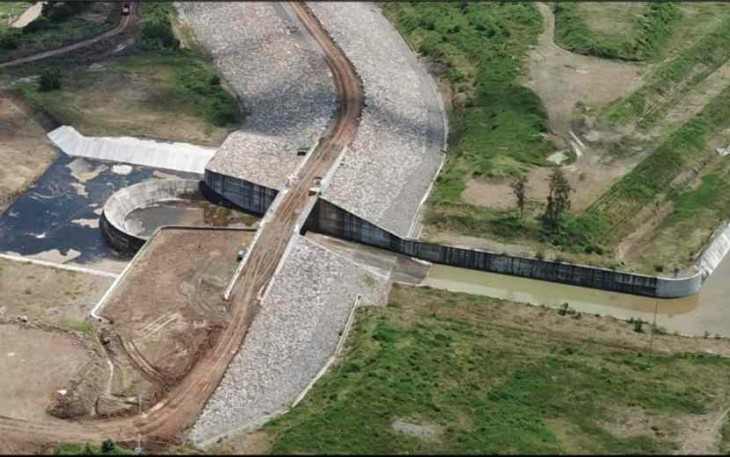 Bendungan Semantok di Kabupaten Nganjuk Jawa Timur 