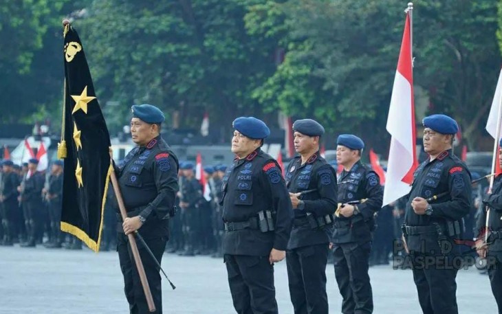 Resmi Dankorbrimob Polri sandang Komisaris Jenderal Polisi