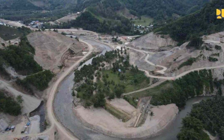 Pembangunan Bendungan Bolango Ulu di Gorontalo
