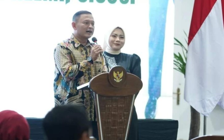 Lepas sambut Dandim Madiun di pendopo muda graha