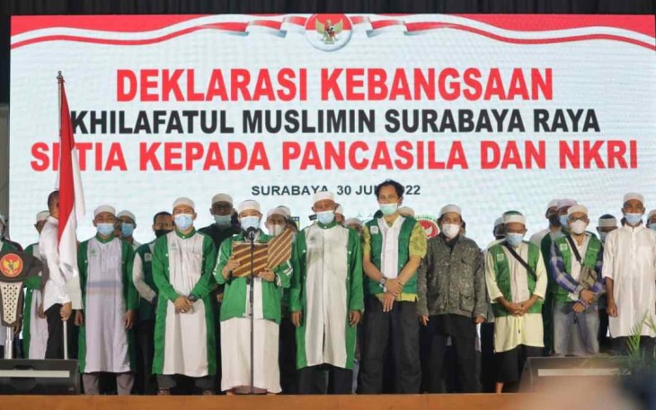 Deklarasi Khilafatul Muslimin  Setia Kepada Pancasila dan NKRI