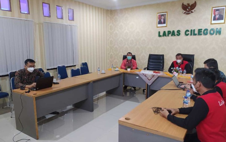 Pelaksanaan monev di lapas kelas II A Cilegon