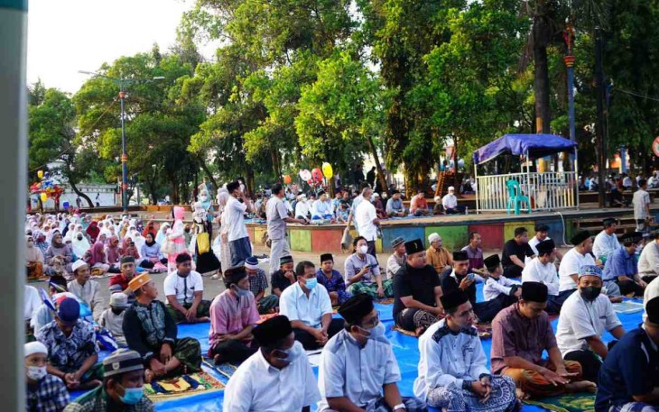 Sholat Idul Adha di Kecamatan Juwana