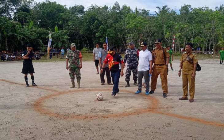 Pembukaan Turnamen Mini Soccer Desa Langkap Tahun 2022 