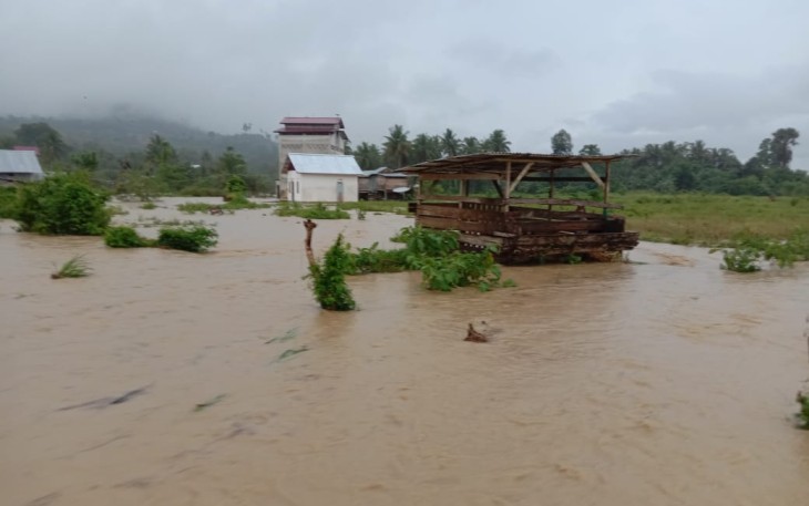 Kabupaten Buol provinsi Sulawesi Tengah terendam banjir