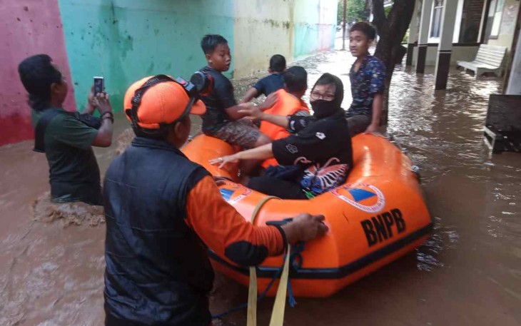 Banjir Landa 26 desa di Kabupaten Pati Jawa Tengah 