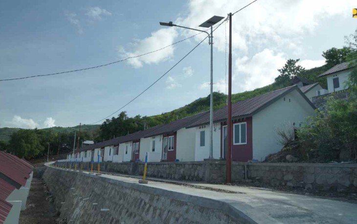 Hunian Tetap Pascabencana di Alor NTT 