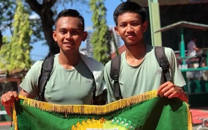 Prajurit Denpom DIvif 3 Kostrad Juara Turnamen Tenis Lapangan