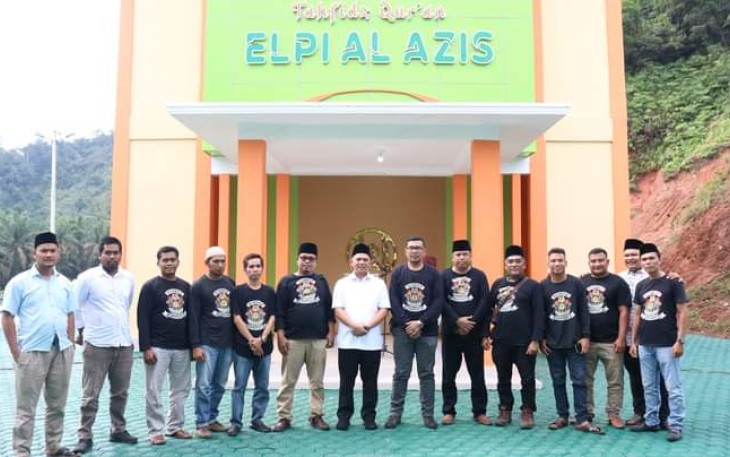 Bupati Labuhanbatu saat Resmikan Rumah Tahfidz Qur'an Yayasan Elfi Al Azis 