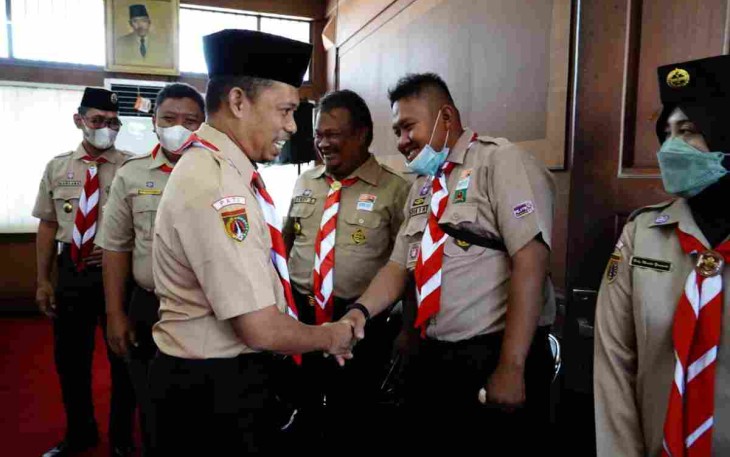 Pembukaan Muscab Kwarcab Pati oleh Sekda Pati 