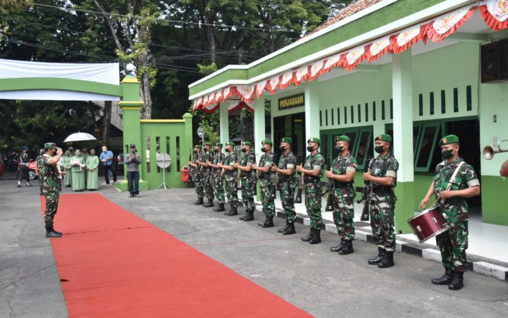 Kunjungan Kerja Danrem 073/Makutarama di  Kodim 0717/Grobogan