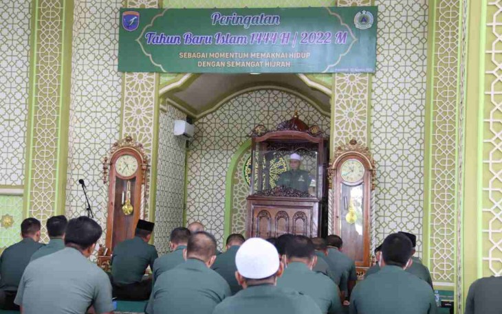 Peringatan tahun baru Hijriah di Kodam XII/Tpr