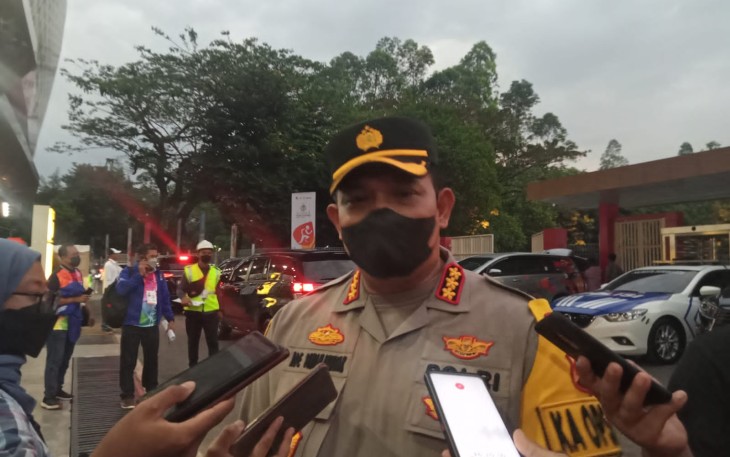Kapolresta Surakarta saat memberikan keterangan pers 