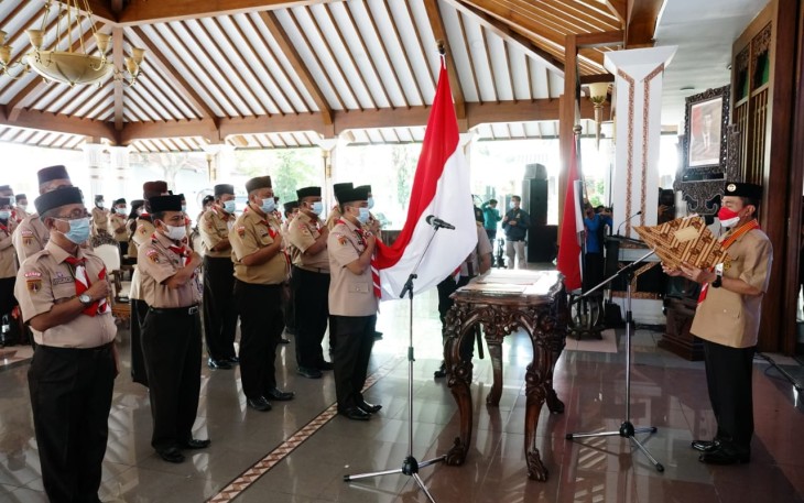 Pelantikan pengurus Kwarcab Pati