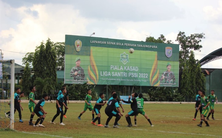 Ponpes Darul Ma'arif Sintang Lolos ke Final Piala Kasad Liga Santri PSSI