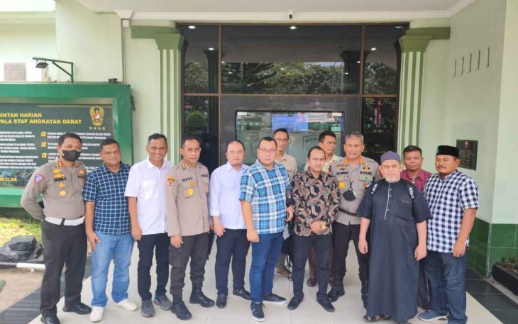 Foto bersama panitia Kirab Merah Putih dan Doa Untuk Negeri 