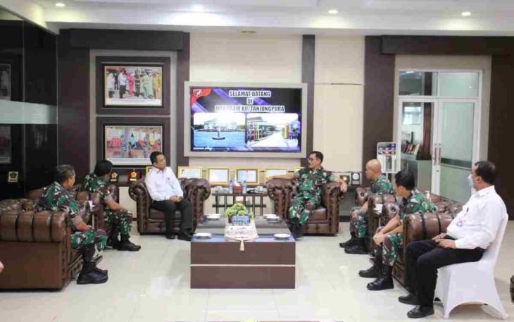 Kunjungan Tim dari BPKP di Kodam XII/TPR