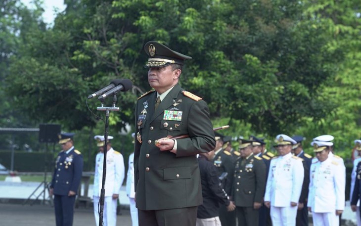 Upacara Bendera Hari Kesaktian Pancasila di Mabes TNI