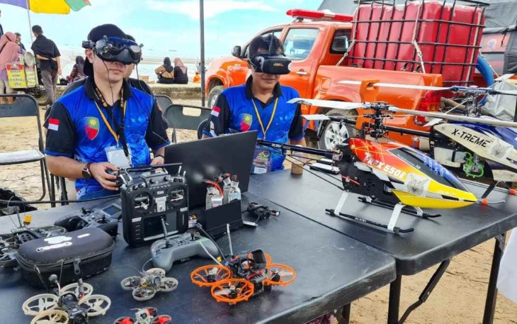 Drone Paguntaka Club Lanud Anang Busra