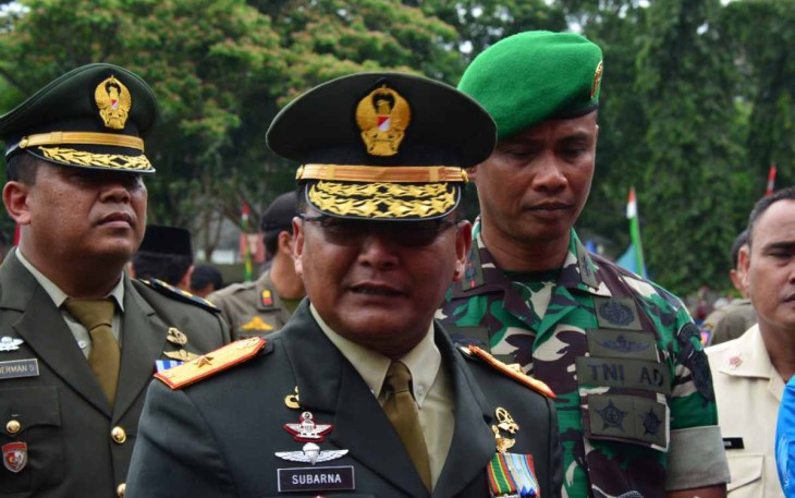 Danrem 064/MY Brigjen TNI Tatang Subarna