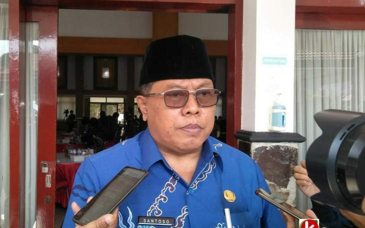 Walikota Blitar Drs. H. Santoso, M.Pd. (foto : Faisal NR / Klikwarta.com)