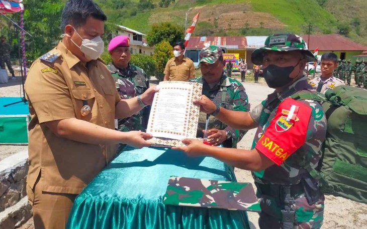 Resmi dibuka TMMD Ke-115 Kodim 0210/TU