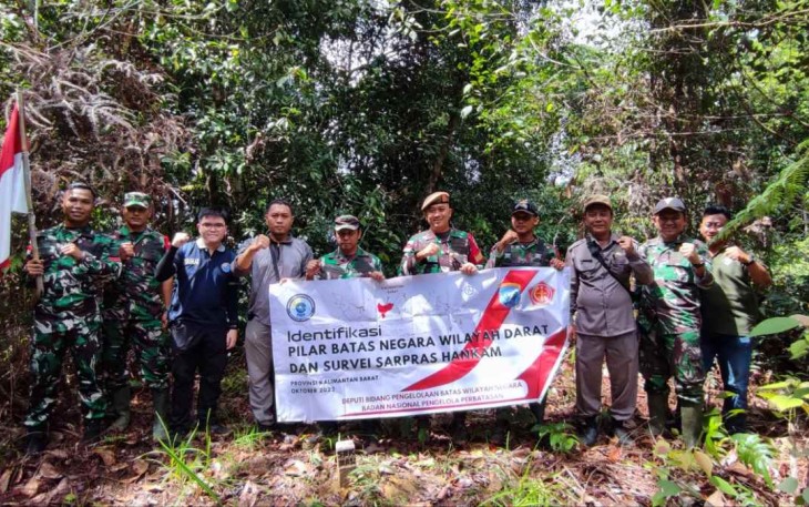 Survey Patok Batas Negara dan Sarpras Hankam