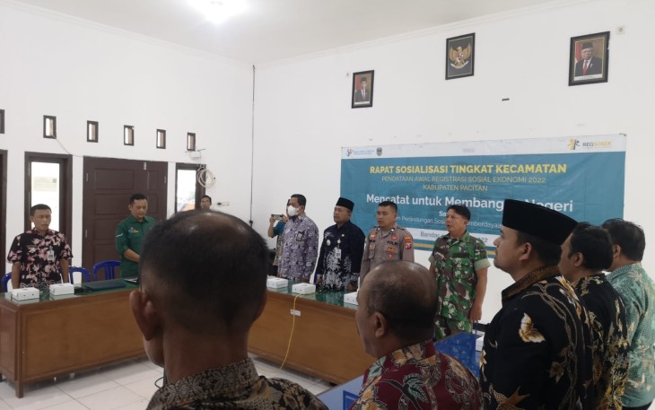 Pembukaan sosialisasi Regsosek