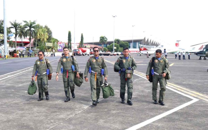 Pilot pesawat tempur lanud Sam Ratulangi Manado 