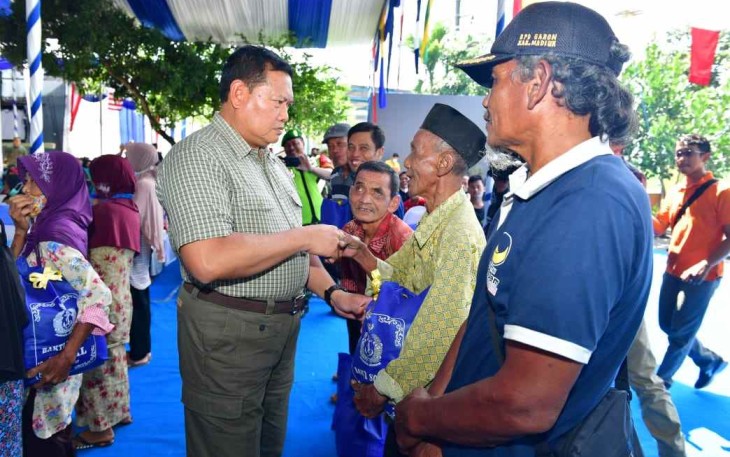 Kasal Laksamana TNI Yudo Margono silaturahmi bersama masyarakat Madiun