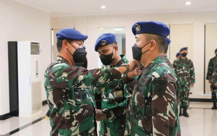 Letkol Kal Alexander Maspanator Resmi Jabat Dandenma