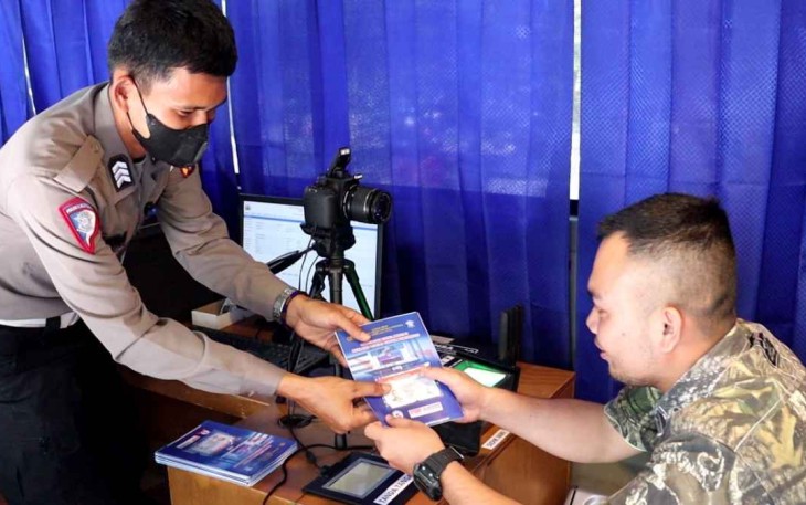 Pelayanan prima Ditlantas Polda Kalteng untuk masyarakat 
