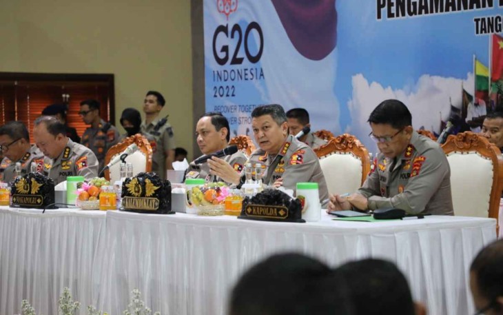 TFG pengamanan KTT G20 di Polda Bali