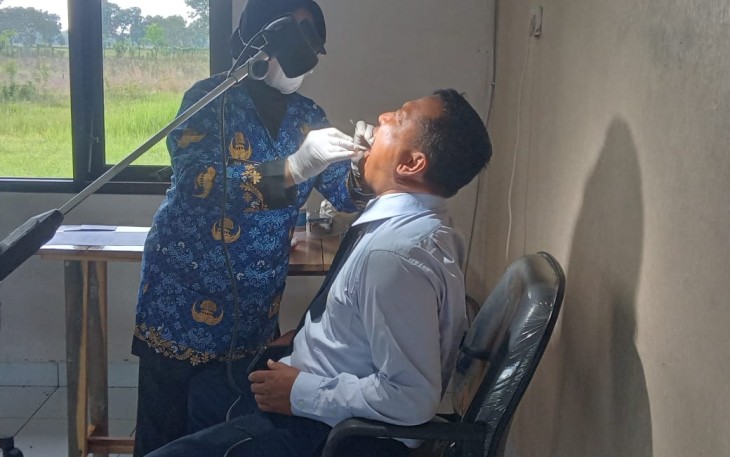 Pemeriksaan Kesehatan Berkala Prajurit Lanud Sugiri Sukani 